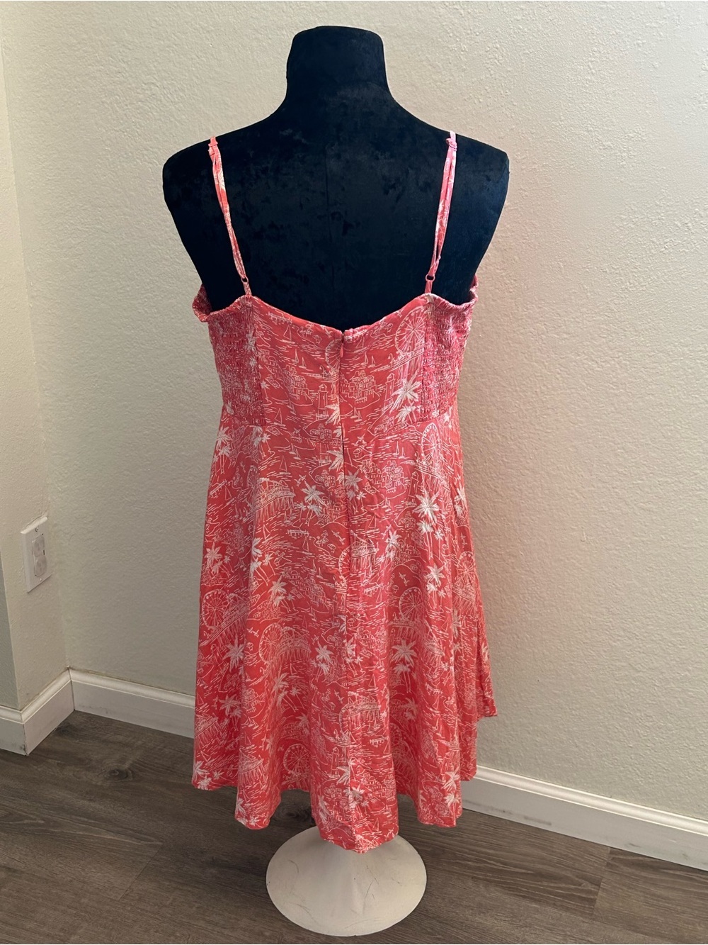 Old Navy Coral Sundress Size XL - Picture 4 of 8